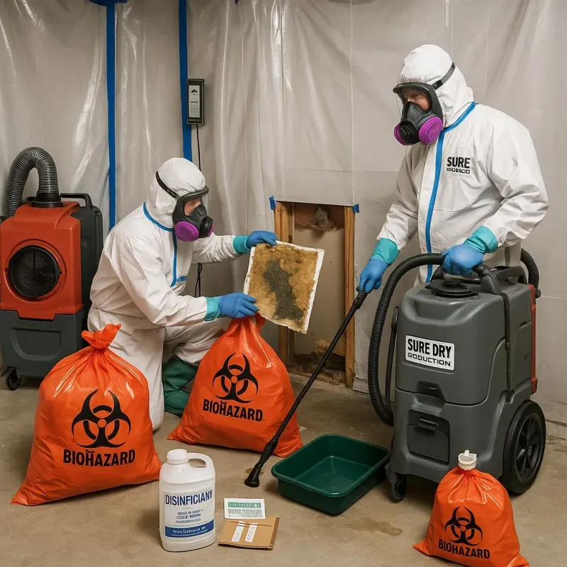 Contaminated Water Handling Protocols process in Sioux County, IA