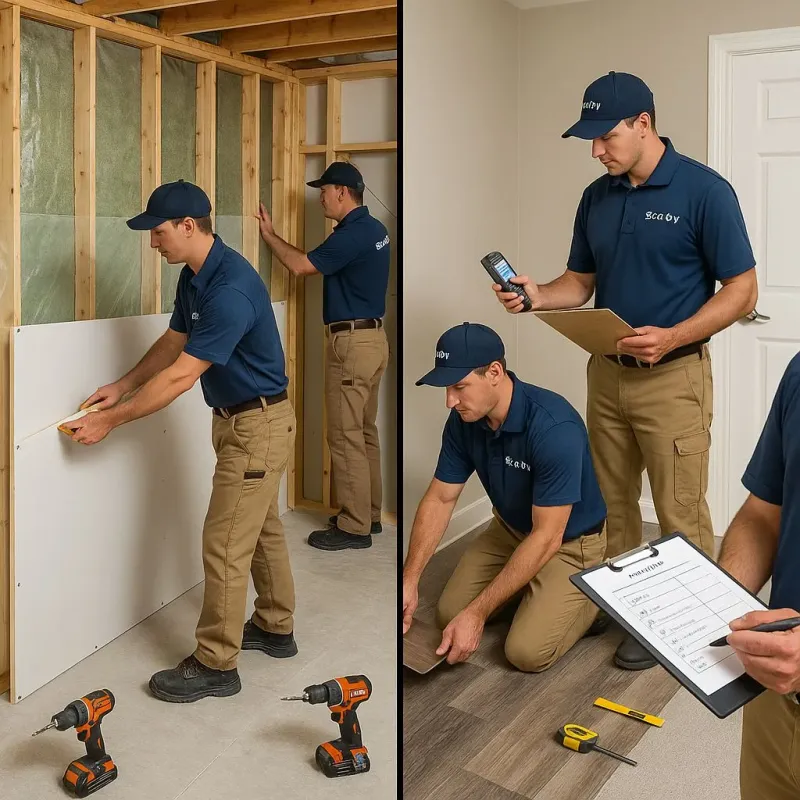 Repairs and Reconstruction process in Sioux County, IA
